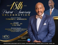 PASTOR’S 18TH ANNIVERSARY